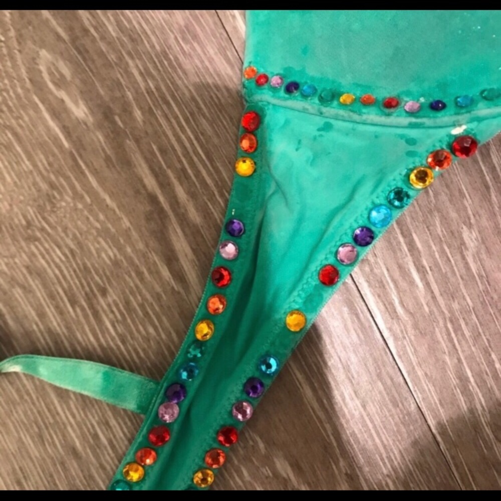 Handmade Rainbow Rave Bra - Picture 4 of 8